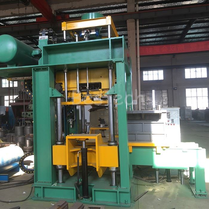 Ammonia gas cold core shooting machine3